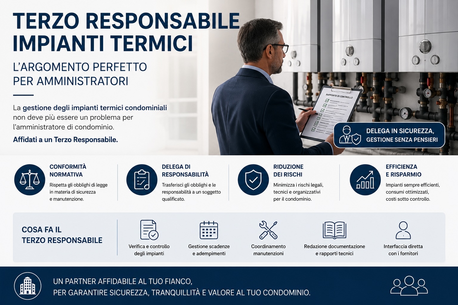 terzo responsabile impianti termici Monza - Termoidraulica Terlizzi