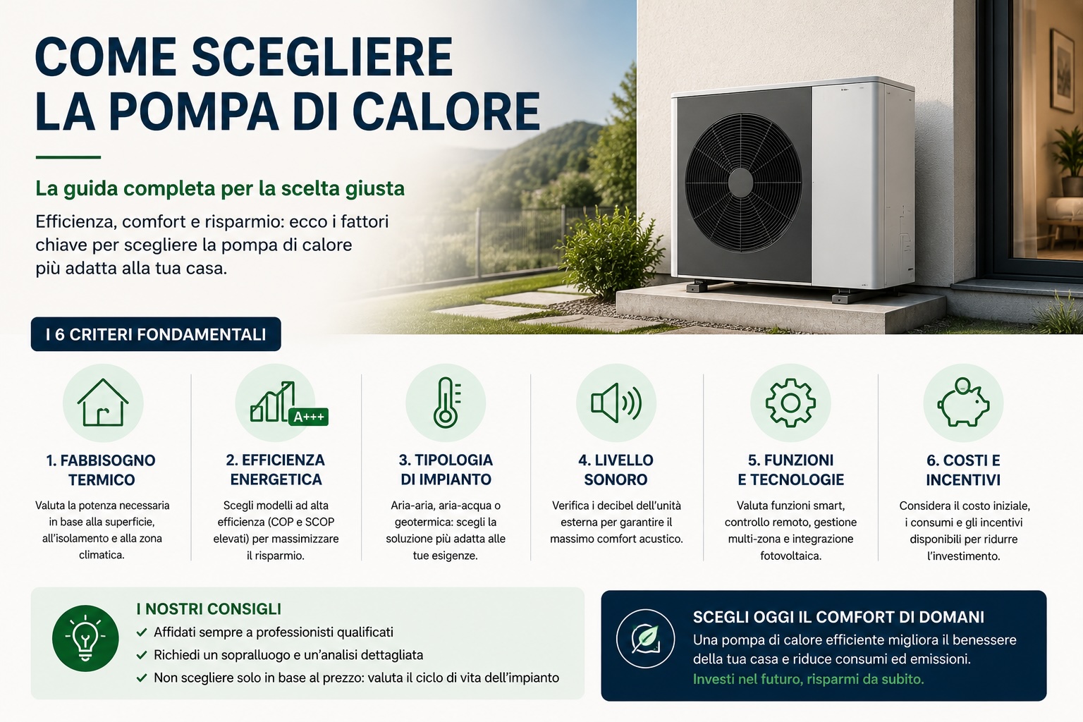 pompa di calore Monza condomini - Termoidraulica Terlizzi